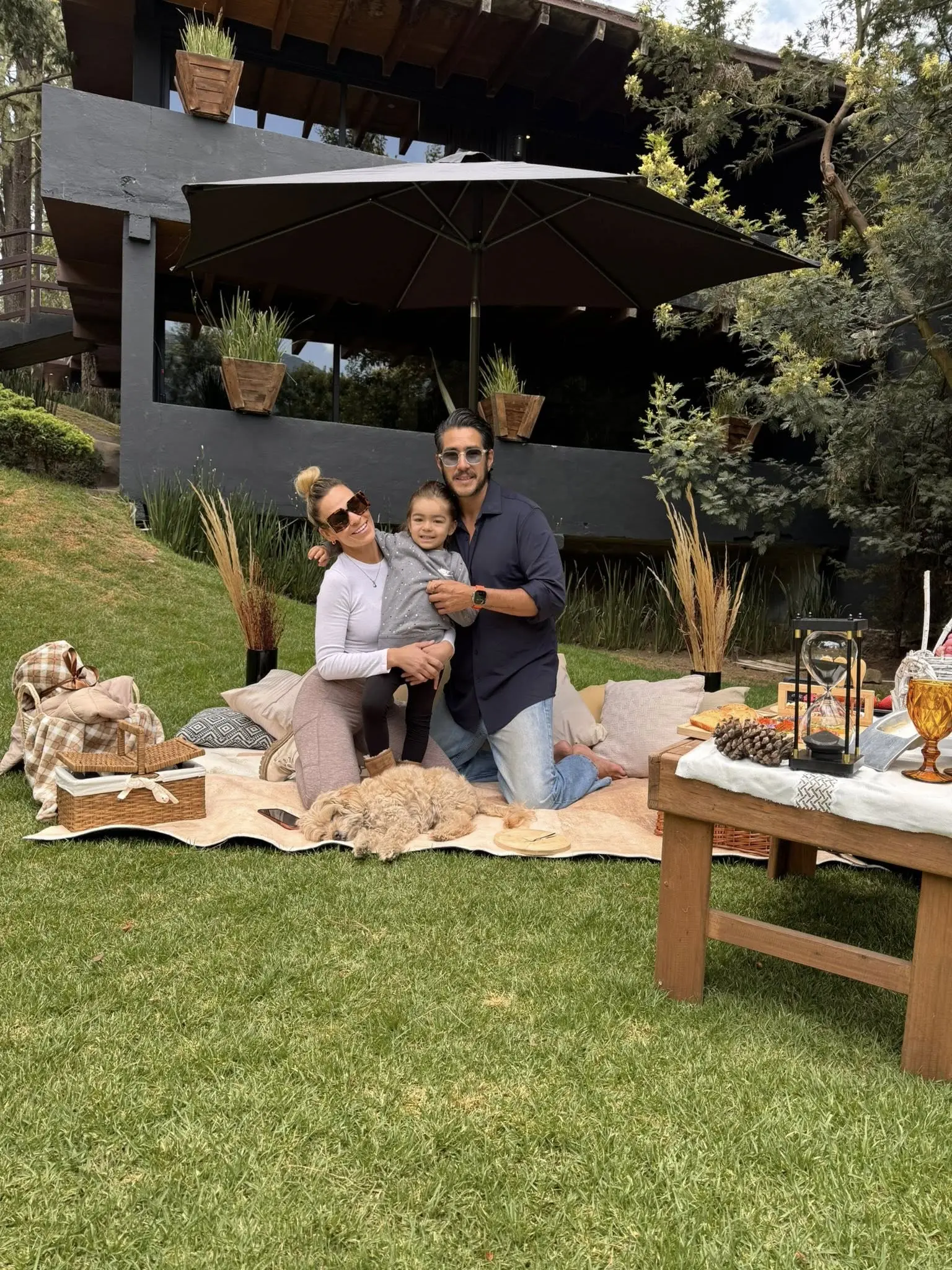 Familia de la bailarina Jenny García. Foto: Cortesía