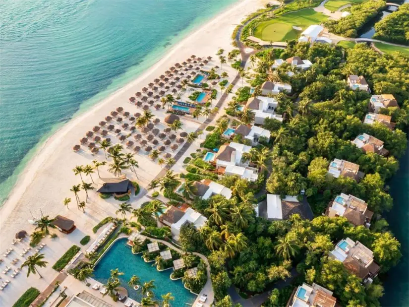 Hotel en que se hospedaría Cristiano Ronaldo durante el Mundial. Foto: Booking