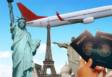 &iquest;Qu&eacute; pa&iacute;ses solicitan visa a mexicanos?