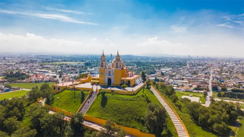 Así podrás llegar a Cholula. Foto: Cortesía.