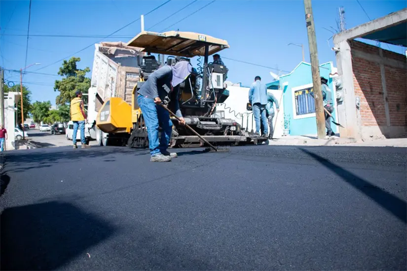 Acciones de infraestructura fortalecen la movilidad y seguridad en colonias de Culiacán. Foto: Ayuntamiento de Culiacán