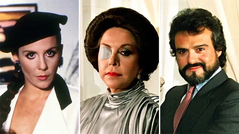 Cuna de lobos se emitió de 1986 a 1987. Foto: Cortesía