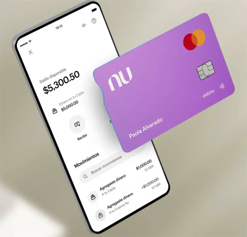 NU te permite realizar el Cash stuffing de manera digital por medio de sus cajitas. Foto: cortesía.