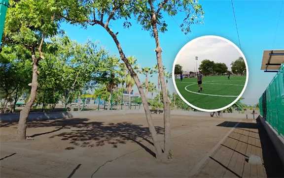 Nuevas canchas comienzan a sembrar esperanza y uni&oacute;n en el sur de Culiac&aacute;n