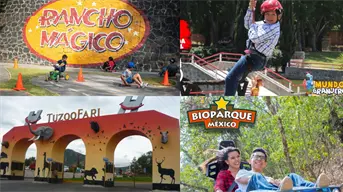 ¿Buscas planes con niños? Estos 4 lugares de aventura están cerca de la CDMX