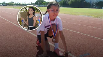 Pequeña atleta, gran ejemplo: Zahori Rodríguez y su camino al éxito