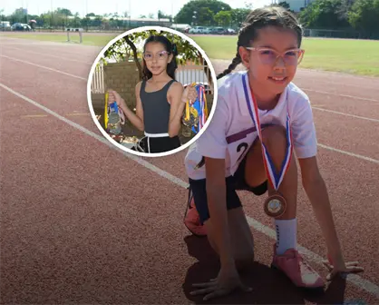 Peque&ntilde;a atleta, gran ejemplo: Zahori Rodr&iacute;guez y su camino al &eacute;xito