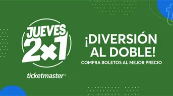 2x1 en Ticketmaster: Lista de conciertos con promoción hoy 15 de enero