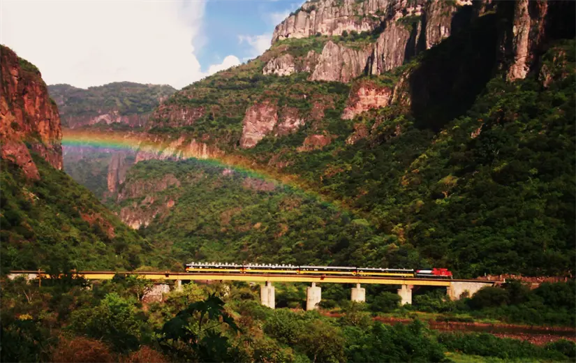 Vistas de las Barrancas del Cobre en Chihuahua. Foto: cortesía.