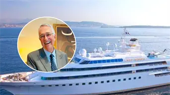 ¿Cuánto cuesta el lujoso yate privado del empresario Ricardo Salinas Pliego?