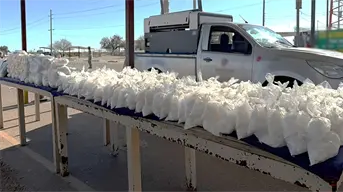 Golpe al narco: interceptan camioneta con droga valuada en millones que iba de Culiacán a Mexicali