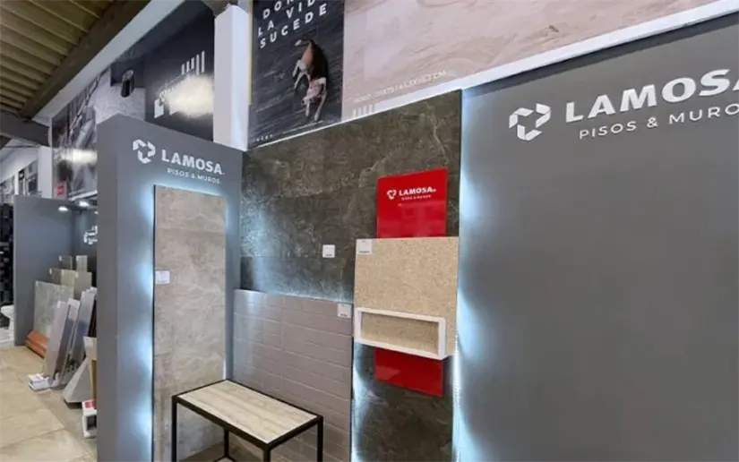 Lamosa es referente mundial por la calidad y variedad de sus cerámicas. 