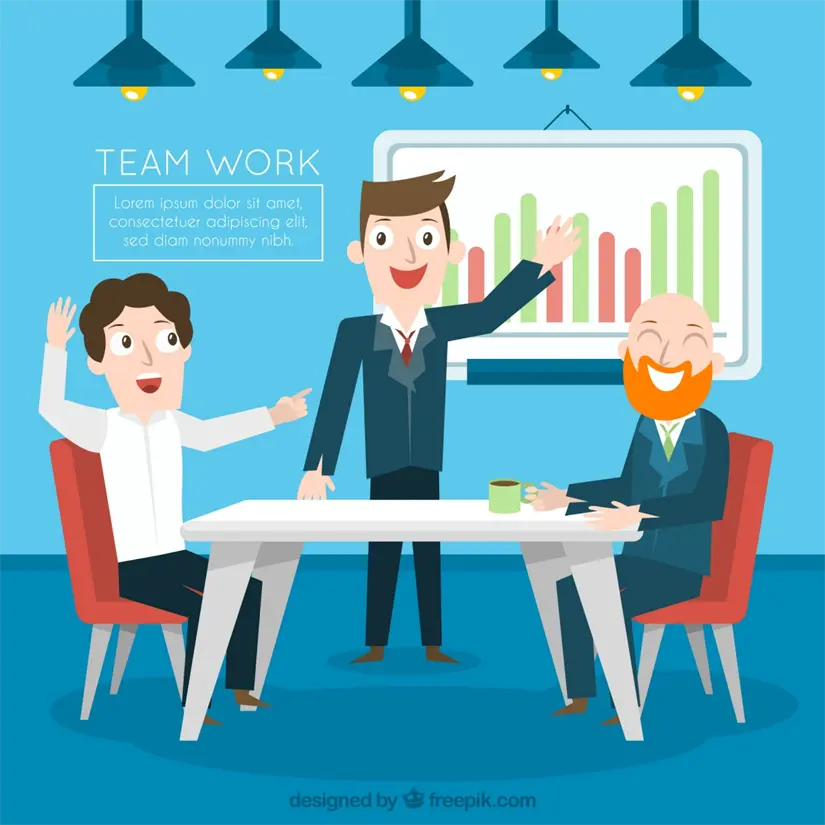 Una buena retroalimentación es clave para una cultura empresarial saludable. Imagen: Freepik