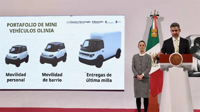 México presenta Olinia, su primer auto eléctrico nacional: modelos, precios y fecha de lanzamiento