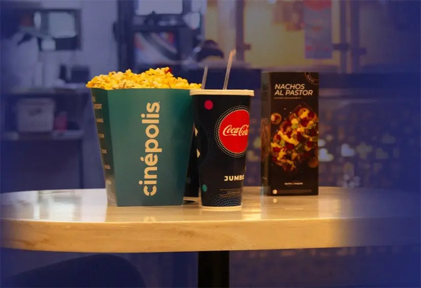 Cuánto cuestan los alimentos en venta por separado en Cinépolis. Foto: Cortesía