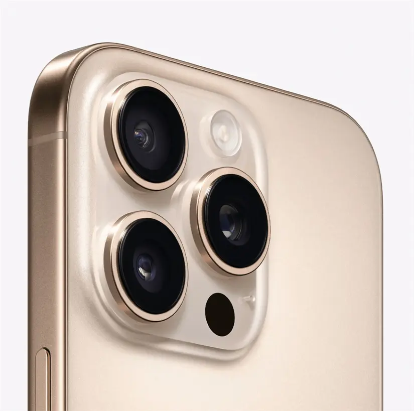 El iPhone 16 Pro Max con cámara de 48 megapíxeles. Foto: Cortesía