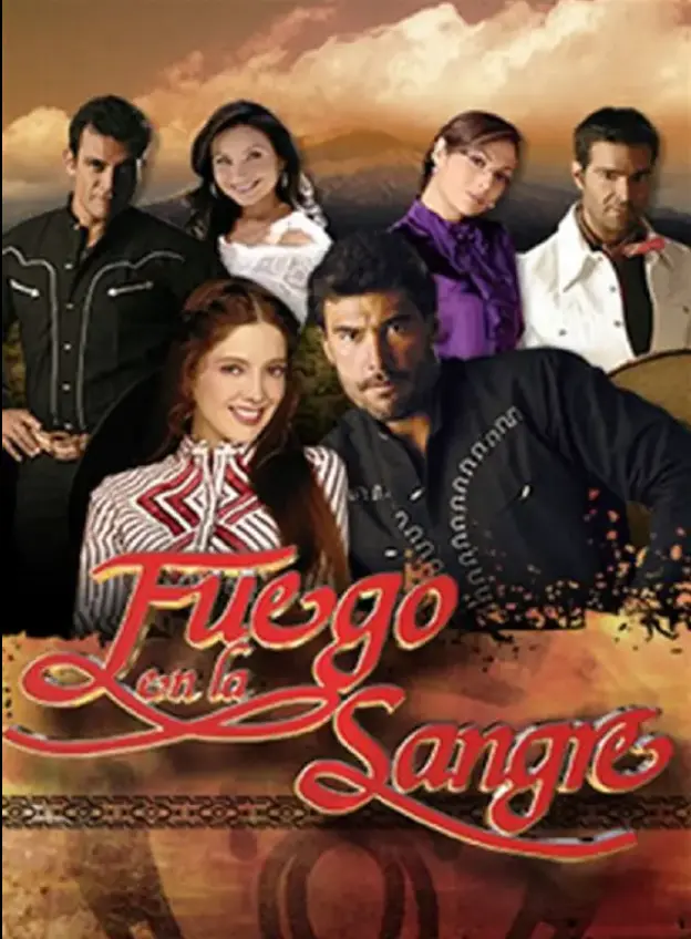 Telenovela Fuego en la Sangre, protagonizada por Adela Noriega. Foto: cortesía.