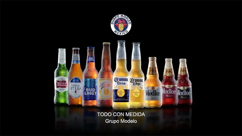Grupo Modelo cuenta con marcas que están entre las más vendidas de todo el mundo. Imagen: Cortesía