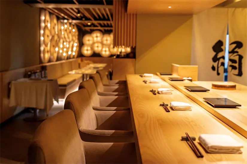 Restaurante Kinu Sevilla, del que es socio Andrés Guardado.. Foto: Cortesía