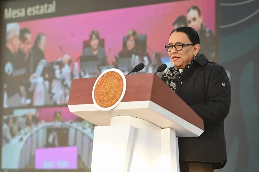  Rosa Icela Rodríguez, Secretaria de Gobernación