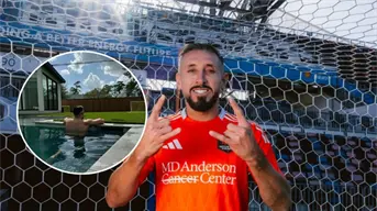 Así es la lujosa casa con piscina del futbolista mexicano Héctor Herrera