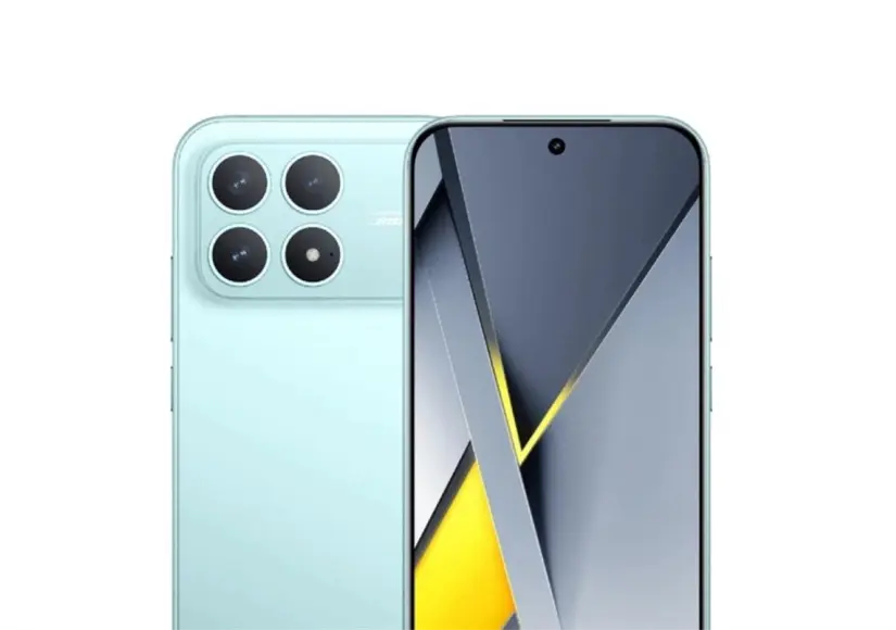 Xiaomi Poco F8 Pro con batería de 6.210 mAh y carga turbo 100W. Foto: Cortesía