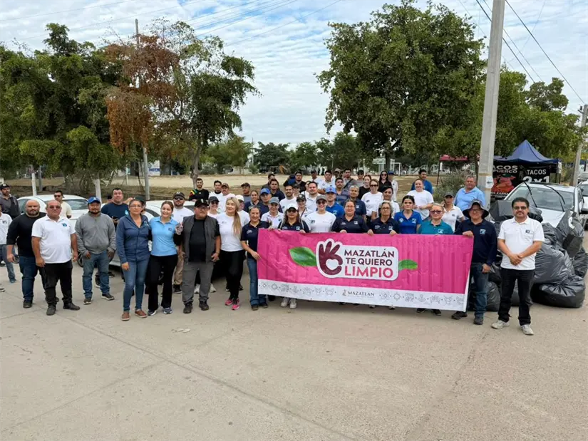 28 metros cúbicos de desechos sólidos fueron retirados de calles, banquetas y espacios públicos 