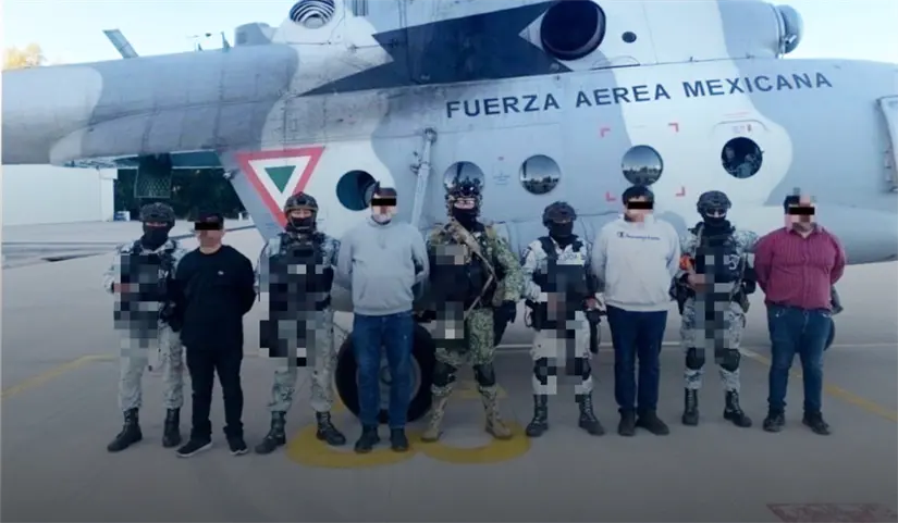 En un operativo conjunto del Ejército, la Guardia Nacional y la FGR, fue detenido Iván Valerio “N”, alias “Mantecas”.