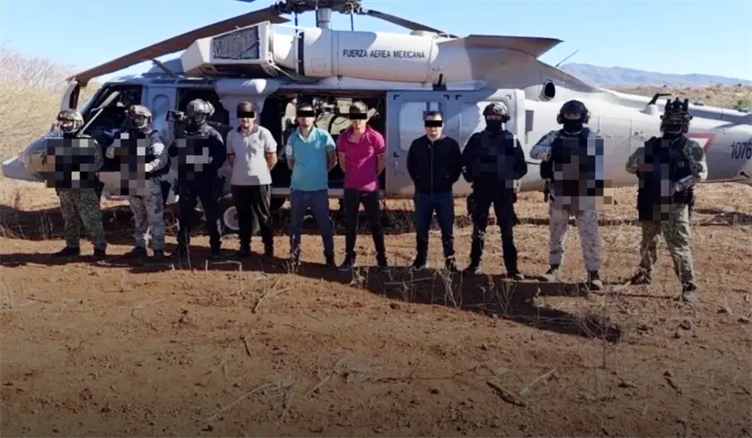 En un operativo conjunto del Ejército, la Guardia Nacional y la FGR, fue detenido Iván Valerio “N”, alias “Mantecas”.