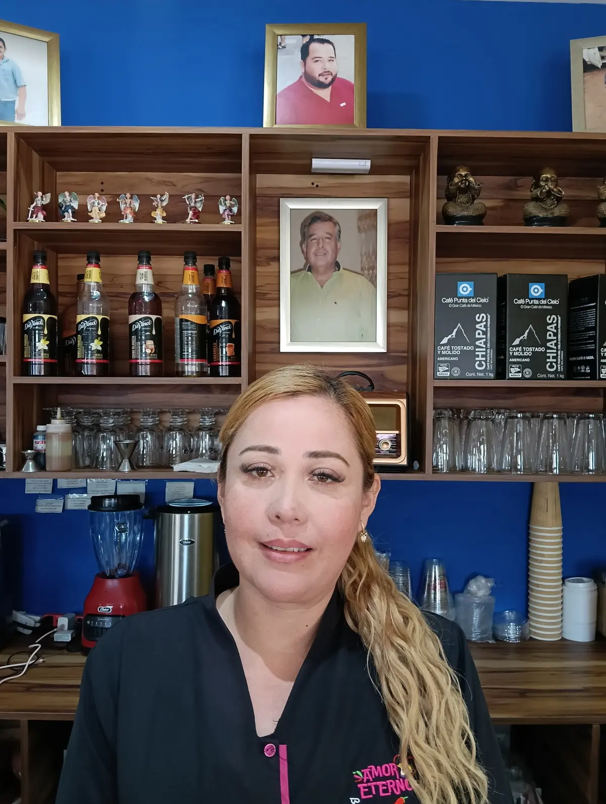 Su padre, David Félix es su fuente de inspiración a pesar de que ya no se encuentra fisicamente.