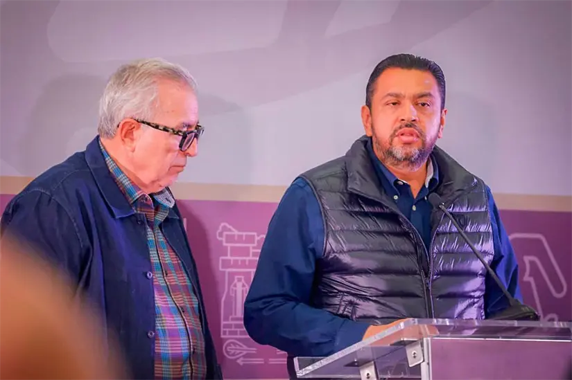 Ismael Bello Esquivel, secretario de Agricultura y Ganadería, explicó los alcances de la participación de Sinaloa en la Expo Gulfood 2026.
