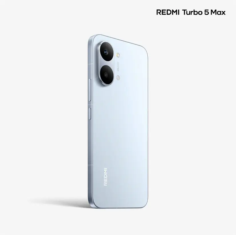 Xiaomi Redmi Turbo 5 Max de gama ata premium. Foto: Cortesía