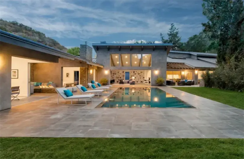 Casa de Ana Bárbara en Beverly Hills. Foto: cortesía.