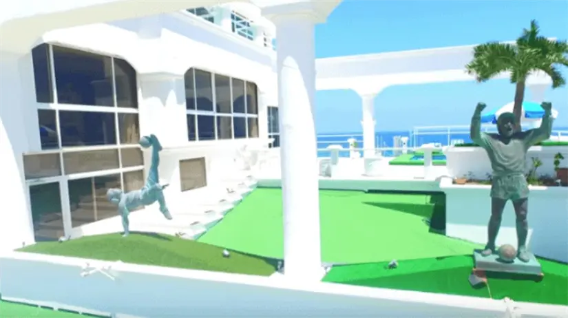 Así luce la mansón de Hugo Sánchez en Cancún. Foto: México Dji Puebla