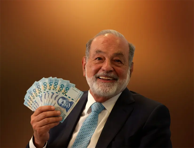 La fortuna de Carlos Slim supera los 90 mil millones de dólares. Foto: cortesía.