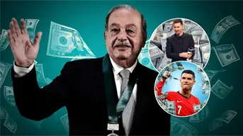 Así se comparan las fortunas de Slim, Messi y Cristiano: los números sorprenden