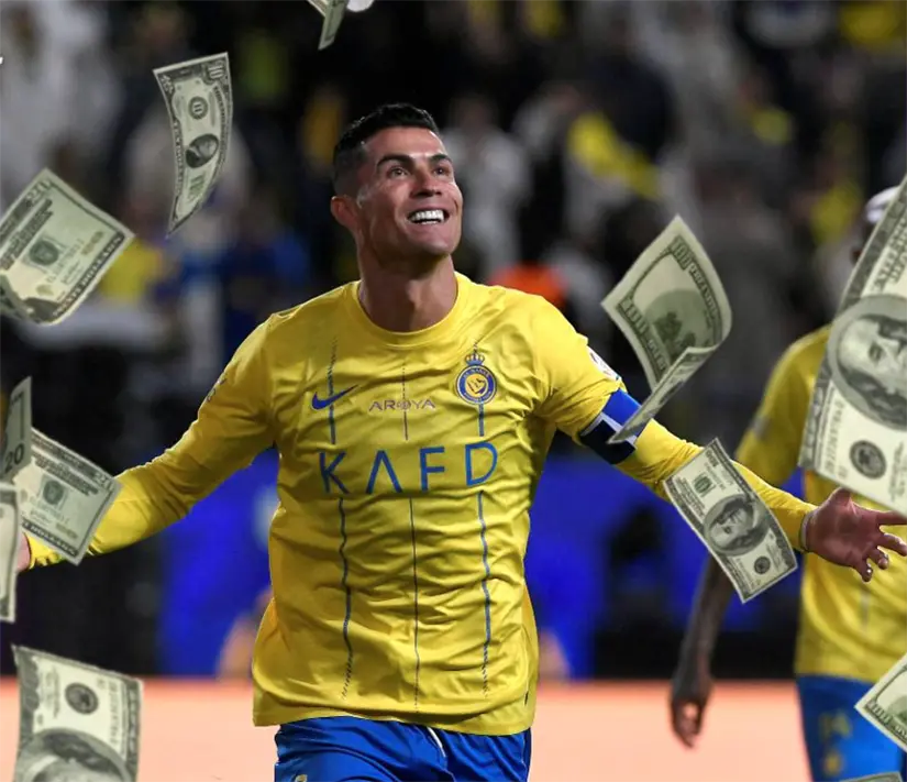 Fortuna de Cristiano Ronaldo. Foto: cortesía.