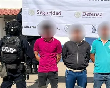 Ocho detenidos y arsenal asegurado durante operativo en Badiraguato, Sinaloa