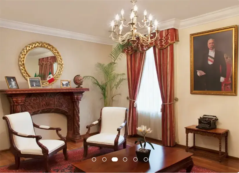 Habitación suites de época. Foto: captura de pantalla.