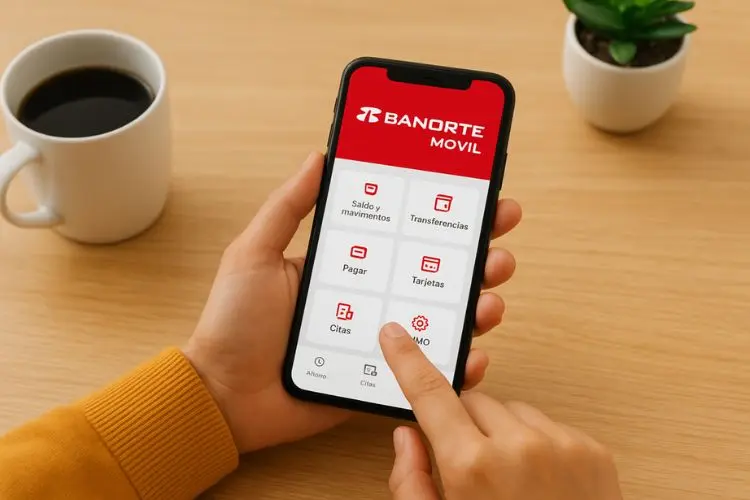 App Banorte Móvil. Foto: Cortesía.
