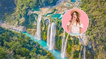 Así luce el impresionante santuario natural donde el agua cae desde más de 100 metros de altura