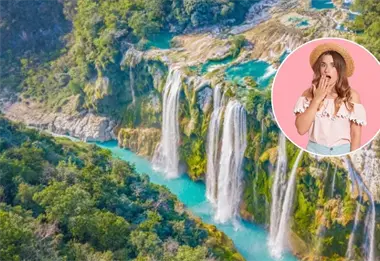 As&iacute; luce el impresionante santuario natural donde el agua cae desde m&aacute;s de 100 metros de altura