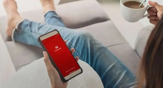 App de banco Santander. Foto: Cortesía.