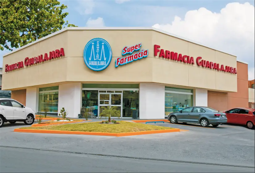 Farmacias Guadalajara, pertenece al Corporativo Fragua. Foto: cortesía.