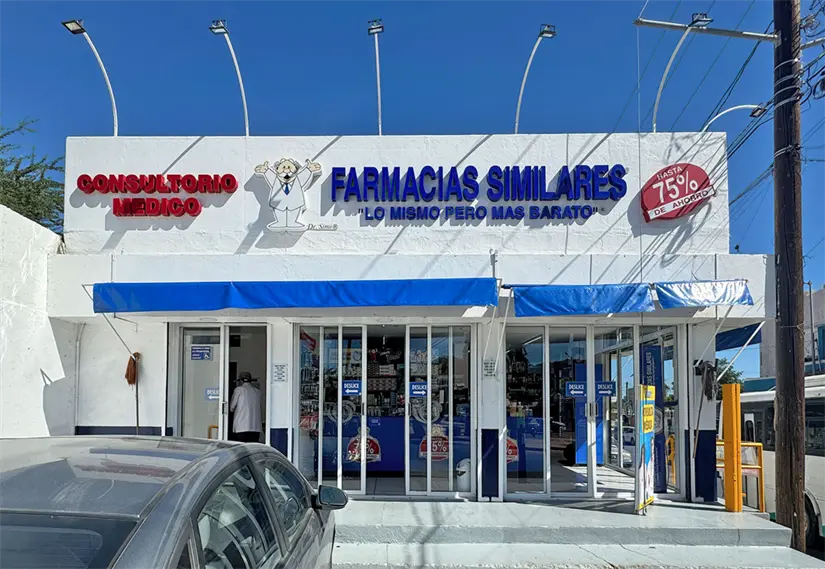 Servicios que ofrece Farmacias Similares. Foto: cortesía.