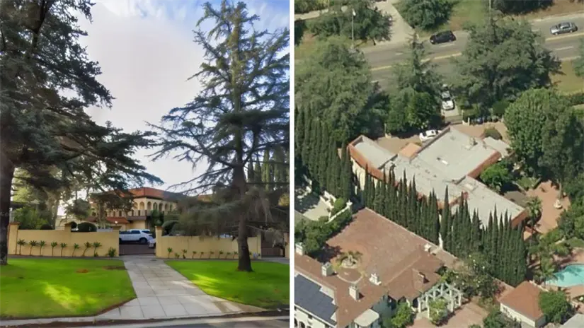 La mansión alojó a toda la familia del deportista. Foto: Cortesía