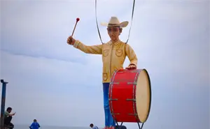 Llegaron los monigotes carnavaleros anunciando el inicio de la máxima fiesta de Mazatlán