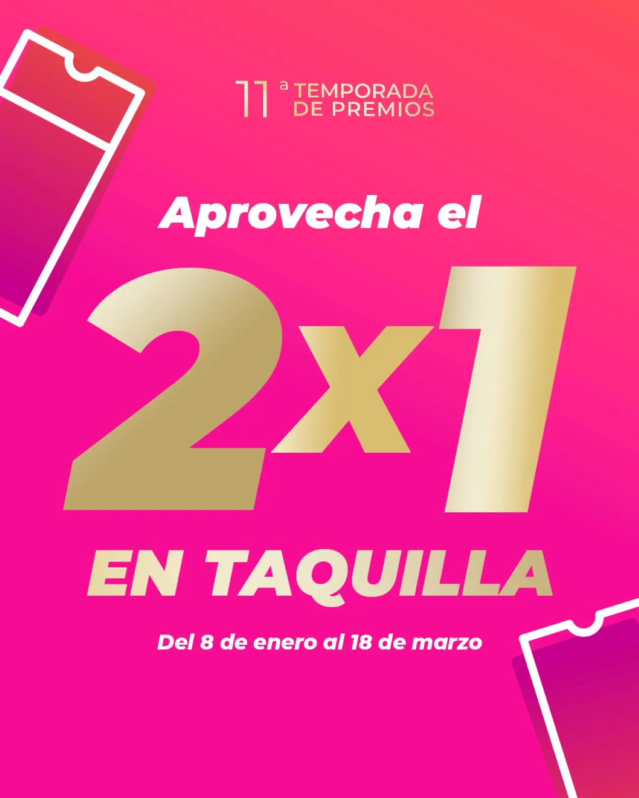 Cómo conseguir la promoción de 2x1 en Cinépolis