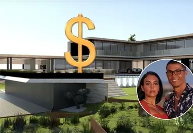 La espectacular mansi&oacute;n que Cristiano Ronaldo y Georgina venden en Portugal: lujo extremo y playa privada