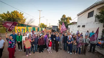 ¡Histórico! Inician pavimentación de cinco calles en la colonia Buenos Aires de Culiacán